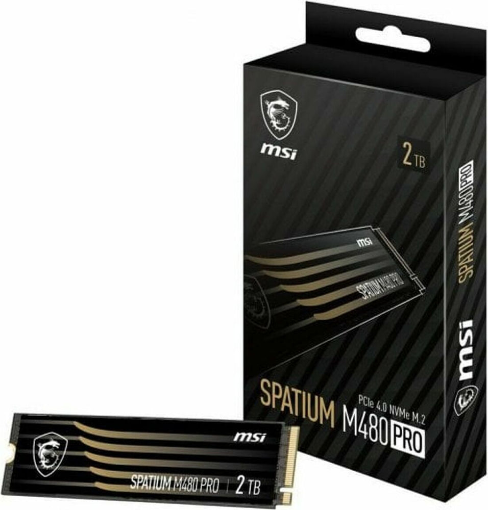 MSI Spatium M480 Pro PCIe 40 NVME 2TB internes Solid State Drive PCI Express 40 3D NAND (S78-440Q600-P83)
