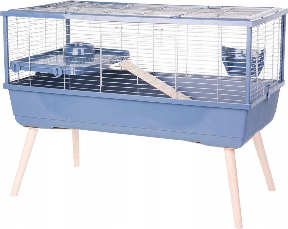 Zolux neolife 100 cage for house sea pig blue    blue one size