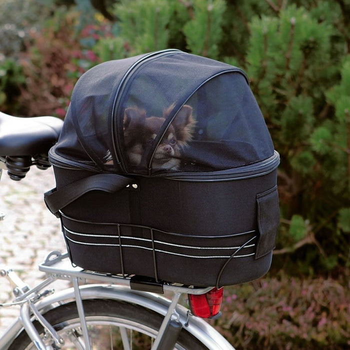 Trixie bicycle basket for width luggage rack