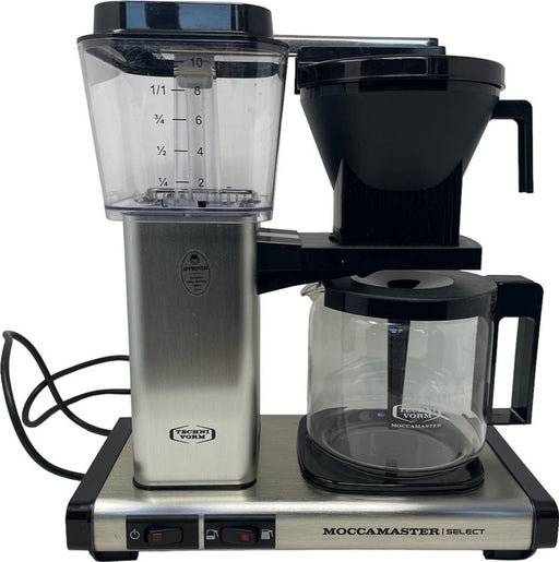 Moccamaster filter coffee machine KBG Select Brushed 1.25l stainless steel NEW