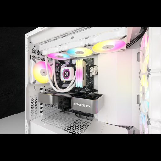 Corsair CW-9060077-WW computer cooling system processor all-in-one liquid cooler 12 cm white 1 piece (E)