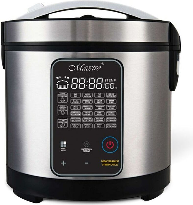 Maestro MultiCooker 25 MR795 programs