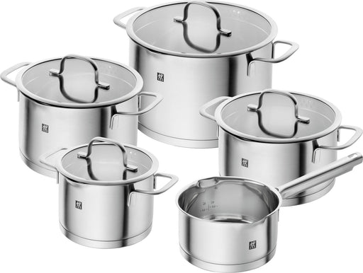 Twilding TrueFlow - around - silver - stainless steel - silver - stainless steel - ceramic - gas - halogen - induction - sealed plate (66920-005-0)