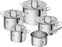Twilding TrueFlow - around - silver - stainless steel - silver - stainless steel - ceramic - gas - halogen - induction - sealed plate (66920-005-0)