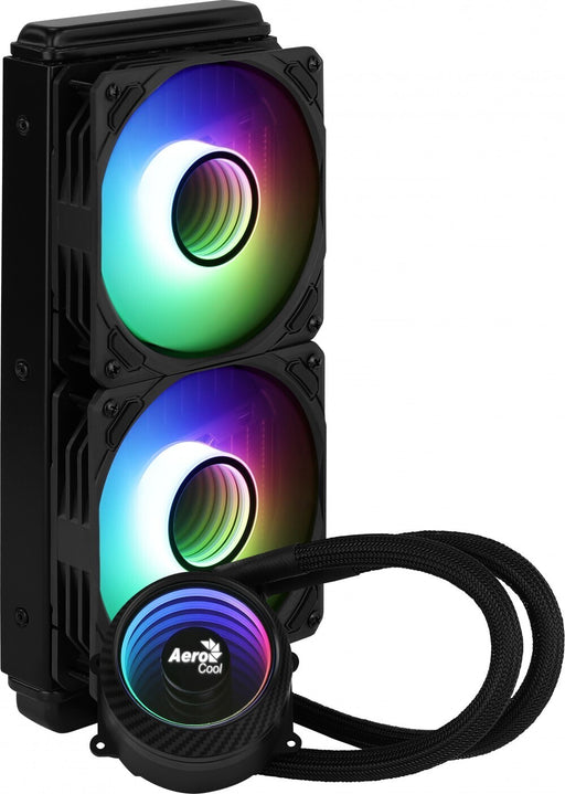 Aerocool Mirage L240 - processor - 26.8 DB - 20.2 DB - hydraulic - 4-pin - 2300 UMIN (ACLA-MR2411771)
