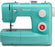 Singer Simple 3223G - semi-automatic noun - T�rkis - Se�gen - Step - rotary control - ZICKZAG-FU� (Simple 3223G)