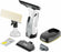 Kärcher Cleaner DE glass cleaner A battery 5 plus n battery. Additional battery. Indicator LED status DE battery. 2 nozzles DE VACUUM. Spray bottle con microfiber cloth DE.