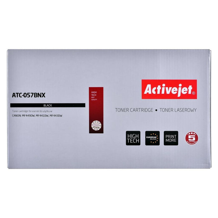 Activejet Canon CRG-057HBK compatible ink cartridge      One size