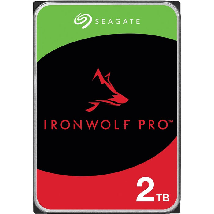Seagate Ironwolf Pro Enterprise NAS HDD 2TB 7200RPM 6GBS 256MB Cache 8.9cm 35 24x7 for NAS \\u0026 RAID RACKMOUNT SYSTEMS BLK (ST2000NT001)