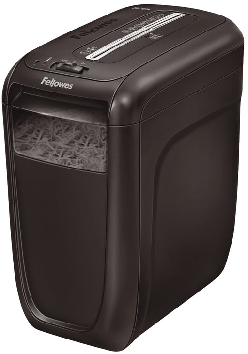 Fellowes file destroyer power shred p-60cs. Black. Particles 4 50 mm. Cutting performance 10 sheet. Absorption volume 22 (4606101)